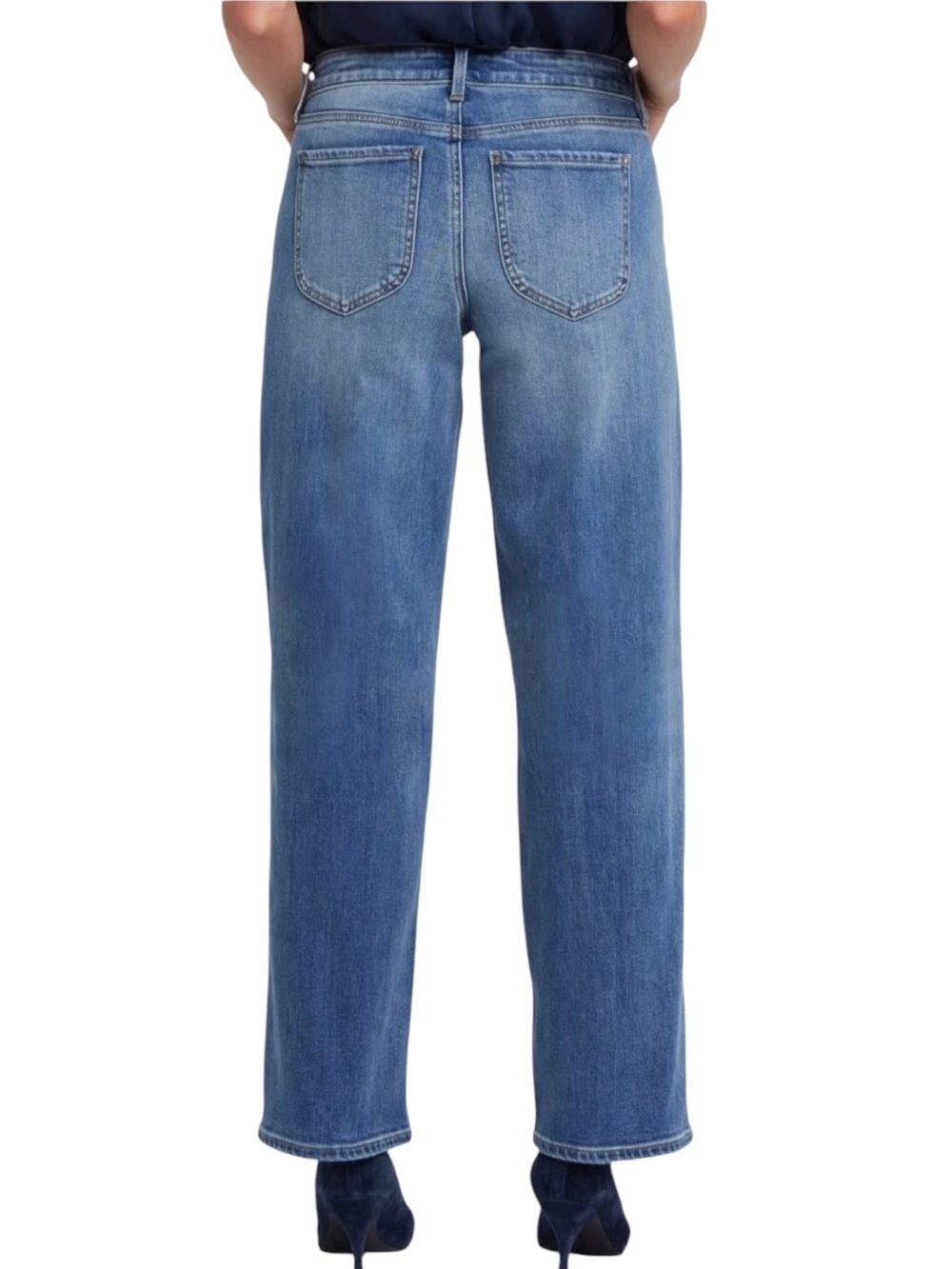 NYDJ Jemma Barrel Jean in Barcelona Breeze size 8 NWT - Picture 12 of 12